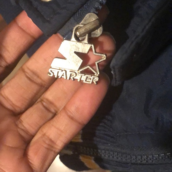 Vintage Norte Dame Starter Jacket - Picture 3 of 7